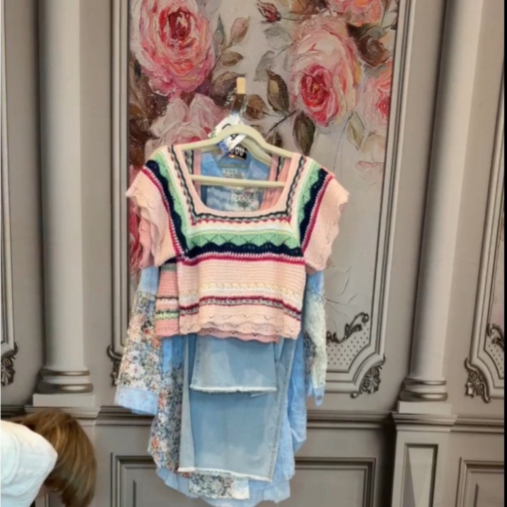 POL Pink Crop Top